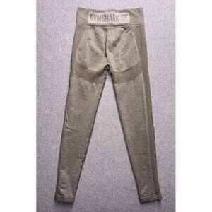 Gymshark Women’s Vital Seamless Leggings- Tan Sand Marl - Measures As Size Small